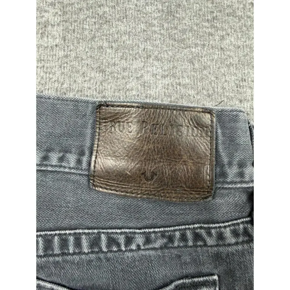 True Religion Men's Grey‎ Jeans Size 33